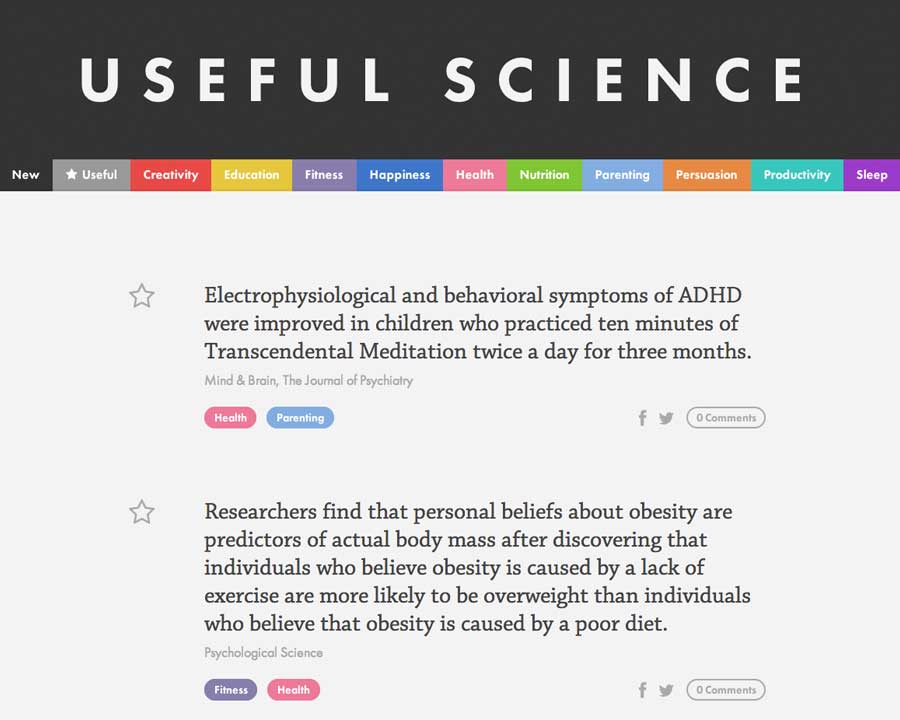 Useful Science